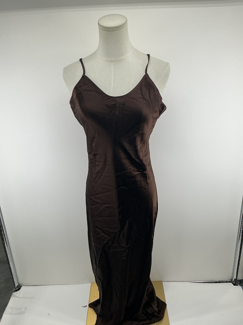 100% Washable Silk Maxi Slip Dress